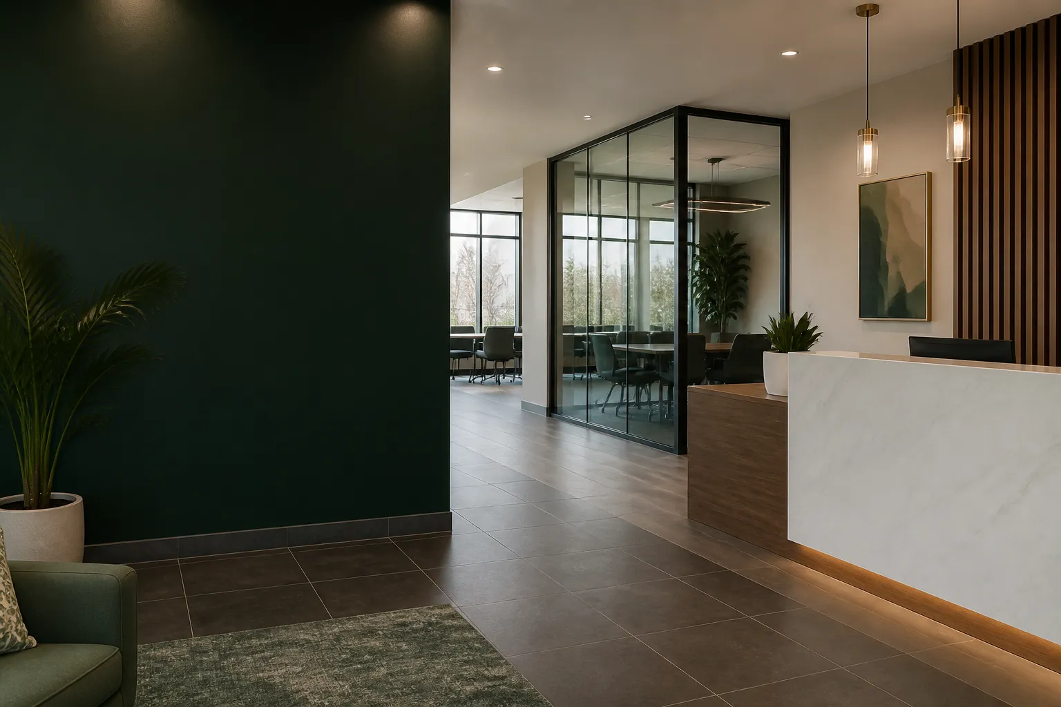 Janitorial services for a commercial property in North Stockton