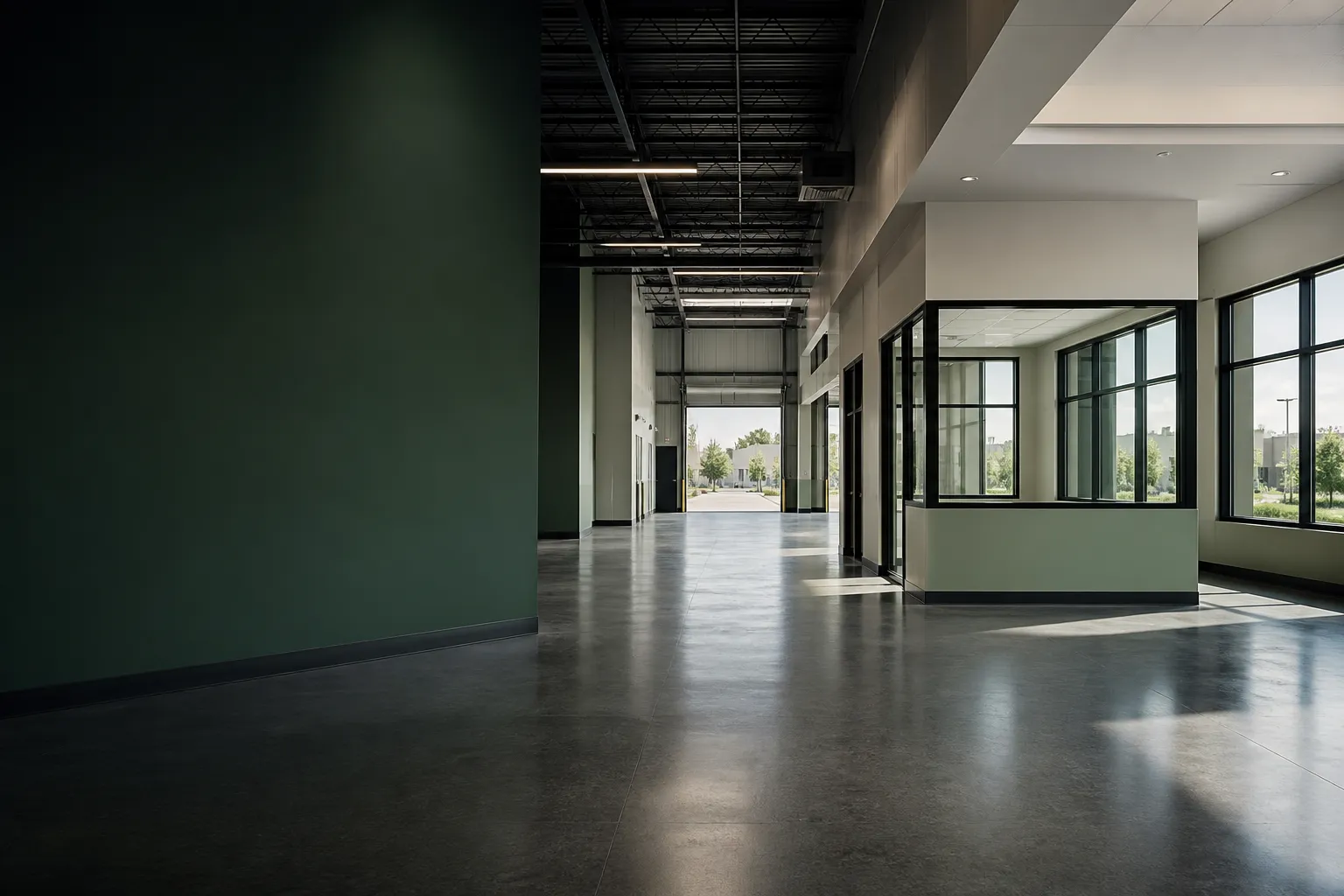 Janitorial services for a commercial property in South Stockton